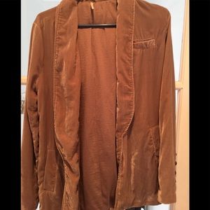 Free people velvet jacket small